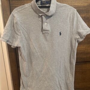Polo by Ralph Lauren Light Heather Gray Classic Polo Shirt
